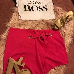 Jenna Tie Waist Shorts